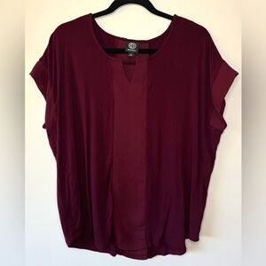 Bobeau Mixed Media Top